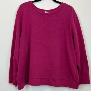 Everlasting Sport pink pullover sweat shirt